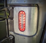 Next Venture Motorsports NV-JL-00033-AL Flush Mount Aluminum LED Tail Lamp Kit for Jeep Wrangler JL 2018+