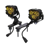 Morimoto BAF036 4Banger A-Pillar Mounting Brackets for Jeep Wrangler JL & Gladiator JT 2018+