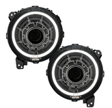 Oracle Lighting 5839-111 Oculus Bi-LED Projector Headlights with Heated Lens for Jeep Wrangler JL & Gladiator JT 2018+