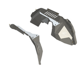 Nemesis Industries 14574 Front Inner Fender Liner for Jeep Wrangler JL 4 Door & Gladiator JT EcoDiesel 2020+