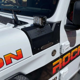 Rock Slide Engineering AC-WS-210-JL Lower Cowl LED Light Bracket for Jeep Wrangler JL 4 Door & Gladiator JT 2020+ Mojave, Recon & 392 Models