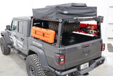 LoD Offroad JRR2021 Black Ops Bed Rack in Black for Jeep Gladiator JT 2020+