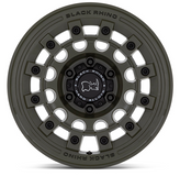 Black Rhino Wheels Fuji BR004 Wheel 17x9 in Olive Drab Green