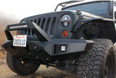 Body Armor JP-19537 Orion Full Width Front Bumper for Jeep Wrangler JK, JL & Gladiator JT 2007+