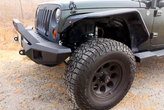 Body Armor JP-19537 Orion Full Width Front Bumper for Jeep Wrangler JK, JL & Gladiator JT 2007+
