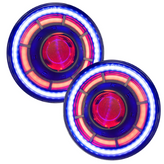 Oracle Lighting Oculus 7" ColorSHIFT Bi-LED Projector Headlights for Jeep Wrangler JK 2007-2018