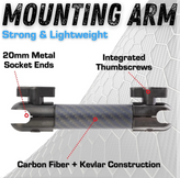 Bulletpoint Mounting Solutions Phone Holder Dash Mount for Jeep Wrangler JL 4 Door 4XE 2021-2023