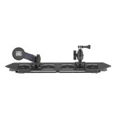 Bulletpoint Mounting Solutions RubiGrid Platform Dash Mount for Jeep Wrangler JL & Gladiator JT 2018-2023