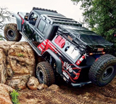 EVO MFG 3075AL Half Cab Roof Rack in Aluminum for Jeep Gladiator JT 2020+