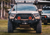 Backwoods Adventure Mods BWTY3T-103FGBBB Hi-Lite Overland Front Bumper for Toyota Tacoma Gen 3 2016-2023