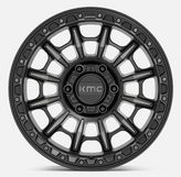 KMC Wheels KM574 Carnage Wheel 17x9 | Satin Black with Gray Tint