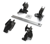 TeraFlex 1958002 Long Arm Bracket Kit 3-6" Lift for Jeep Wrangler JL 2 Door 2018+