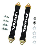 TeraFlex 4853155 15.125" Suspension Limit Strap Kit Front 3-4" Lift for Jeep Wrangler JK 2007-2018