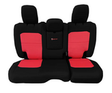 Bartact Tactical Rear Bench Seat Cover for Jeep Wrangler JL 4 Door with Arm Rest 2018+