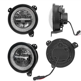 Infinite Offroad 9" Atlas RGB+W Headlight Pair for Jeep Wrangler JL & Gladiator JT 2018+