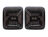 Infinite Offroad JP-TAIL-JL-TYPEC Tail Light Pair Type C for Jeep Wrangler JL 2018+