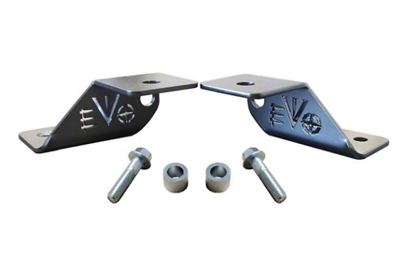 EVO 3109B APillar Cowl LED Light Mounts for Jeep JL & JT 2018+