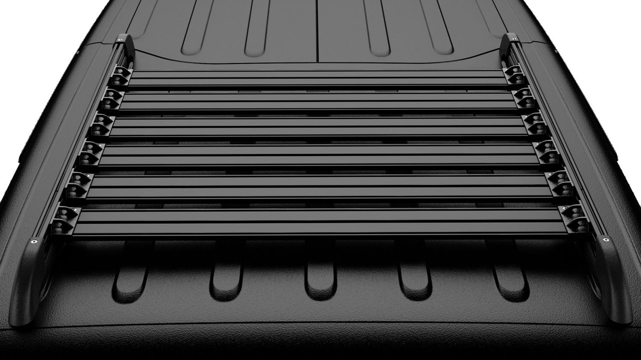 TeraFlex 4722060 Nebo Roof Rack Cargo Slat Kit in Black for JK 4 Door ...