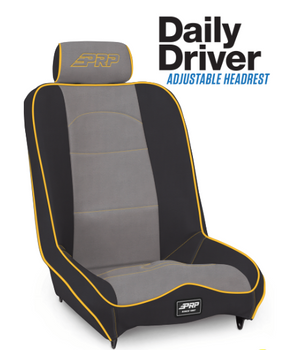 PRP Seats A14-BIHR-CUSTOM Daily Driver Seat with Adjustable Headrest