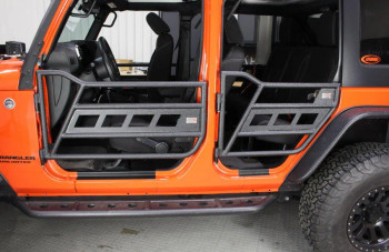 Fishbone Offroad FB24022 Front & Rear Tube Doors for Jeep Wrangler JK 4 Door 2007-2018