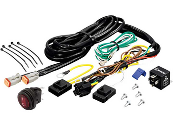 KC Hilites 6315 Wiring Harness with 40 Amp Relay and LED Rocker Switch