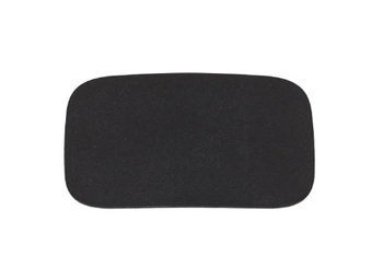 Kentrol 80708 License Plate Delete Plug in Textured Black for Jeep Wrangler JK 2007-2018