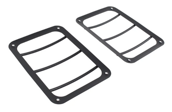 Kentrol 80582 Tail Light Guards in Textured Black for Jeep Wrangler JK 2007-2018