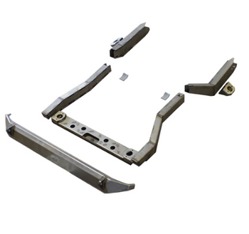 Motobilt MB3025 Back Half Frame Kit for Jeep Wrangler JK 2007-2018