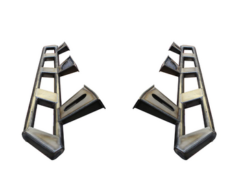 Motobilt MB1193 Frame Mounted Rocker Guards for Jeep Gladiator JT 2020+