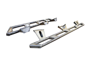 Motobilt MB1193 Frame Mounted Rocker Guards for Jeep Gladiator JT 2020+