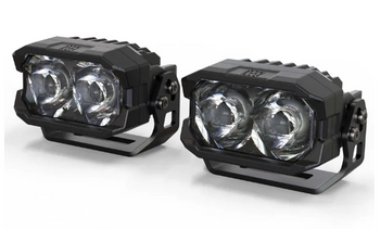 Morimoto BAF104 2Banger Off-Road LED Pods NCS Spot Beam in White