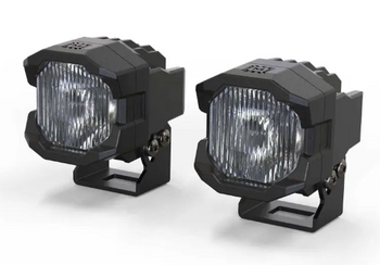 Morimoto BAF100 1Banger HXB LED Pod Light Pair SAE Wide in White