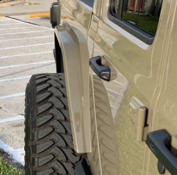 Nemesis Industries 166300 Crawler Rear Flares for Jeep Gladiator JT 2020+