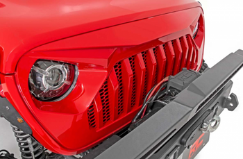 Rough Country 10496 Replacement Angry Eye Grille for Jeep Wrangler JL & Gladiator JT 2018+