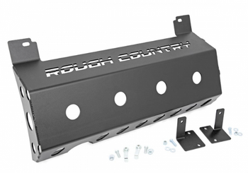 Rough Country 10599 Muffler Skid Plate for Jeep Wrangler JL 2018+