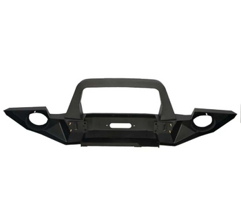Rock Slide Engineering FB-F-100-JK Full Width Front Bumper with Bull Bar for Jeep Wrangler JK 2007-2018