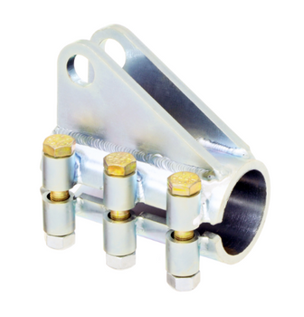 Rock Jock JK-9703RM Ram Assist Steering Mount for 1 5/8" Tube Jeep Wrangler JK 2007-2018