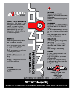 Rock Jock CE-9013G Johnny Joint Grease Tube 14oz.