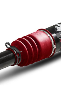 Steer Smarts 78070002 YETI XD Bottom Mount Drag Link with Griffin Attenuator and Red Bellows for Jeep Wrangler JK 2007-2018