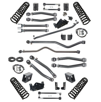 Synergy 8043-40 Stage 3 Suspension System 4-4.5" Lift for Jeep Wrangler JK 2 Door 2007-2018