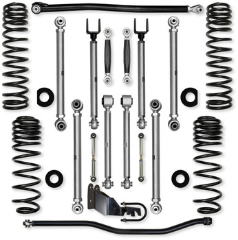 Rock Krawler JL45PNL-2 4.5" X-Factor Pro No Limits System for Jeep Wrangler JL 2 Door 2018+