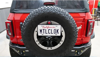 MetalCloak B0203 License Plate Mount & 3rd Brake Light for Ford Bronco 2021+