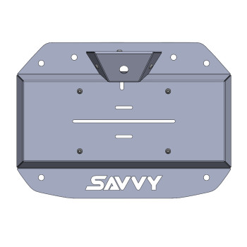 Savvy Offroad SD0014 Spare Tire Delete for Jeep Wrangler JL 2018+