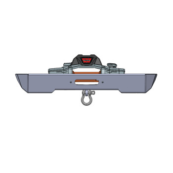 Savvy Offroad SD0012 Krawler Lite Aluminum Front Bumper for Jeep Wrangler JK 2007-2018