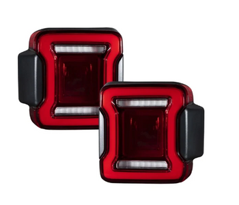 Form Lighting FL0013 LED Tail Light Pair in Red for Jeep Wrangler JL 2018+