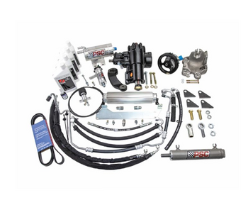 PSC SK691R36JP3-6.75W-NC Cylinder Assist Steering Kit for 3.6L Jeep Gladiator JT with Aftermarket Front Axle 6.75"