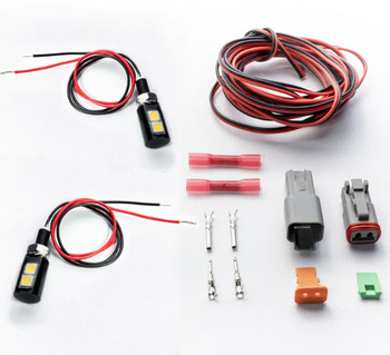 Artec OZ0803 License Plate LED Lights and Harness Kit