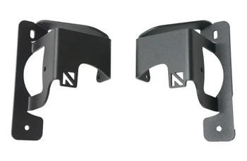 Nacho Offroad Technology V3JW2 Fog Mounts 3-Piece Steel Bumper for Jeep Wrangler JL & Gladiator JT 2018+