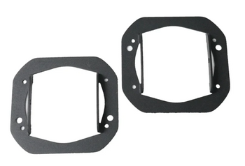 Nacho Offroad Technology V3JW1 1-Piece Bumper Quatro Fog Mounts for Jeep Wrangler JK, JL & Gladiator JT 2007+
