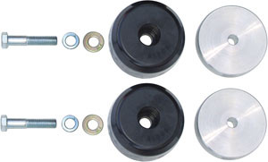 RockJock CE-9807FBSK Front Bump Stop Kit for Wrangler JK 2007+